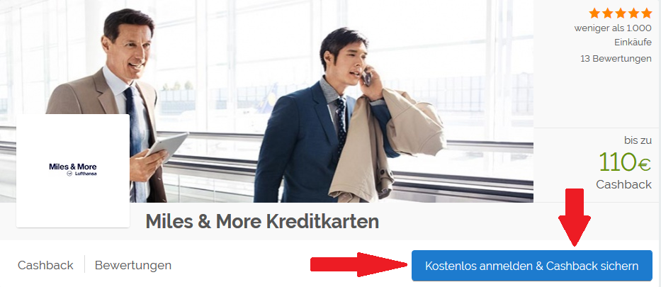 Miles & More Kreditkarten Deal