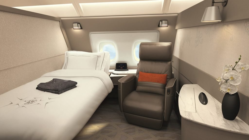 Singapore Airlines Luxusklassen First Class Suite