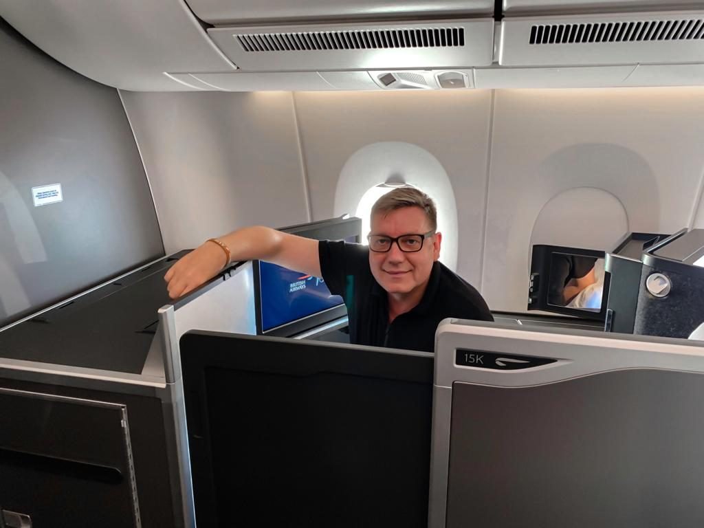 British Airways A350 Club Suite