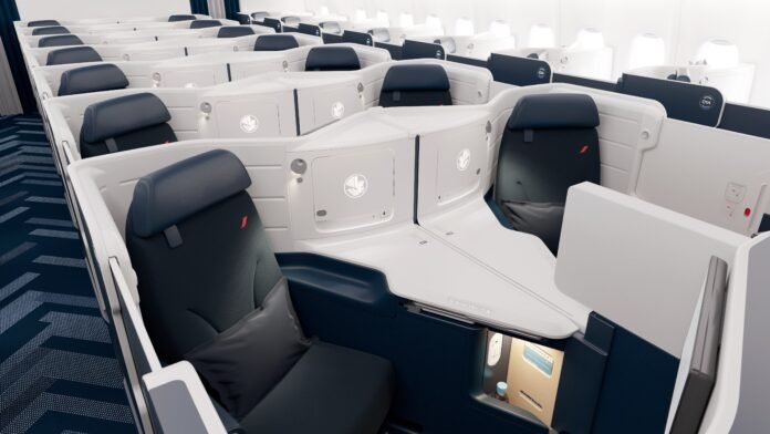 Air France hat ihren neuen Business Class-Sitz für Langstreckenflüge vorgestellt
