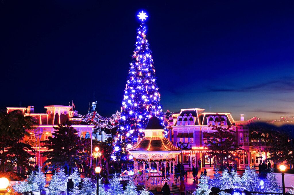 Weihnachten im Disneyland Paris Weihnachtsbaum