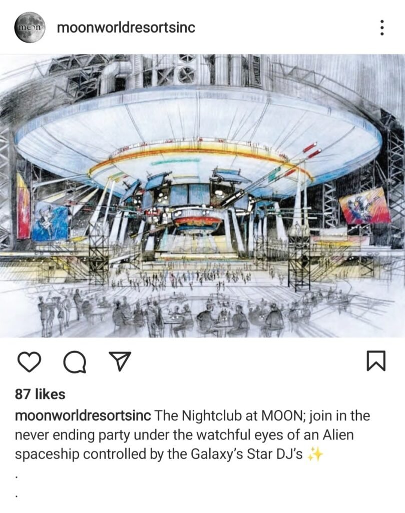 Das erste Moon World Resort in Dubai / Bildquelle: Instagram @moonworldresortsinc
