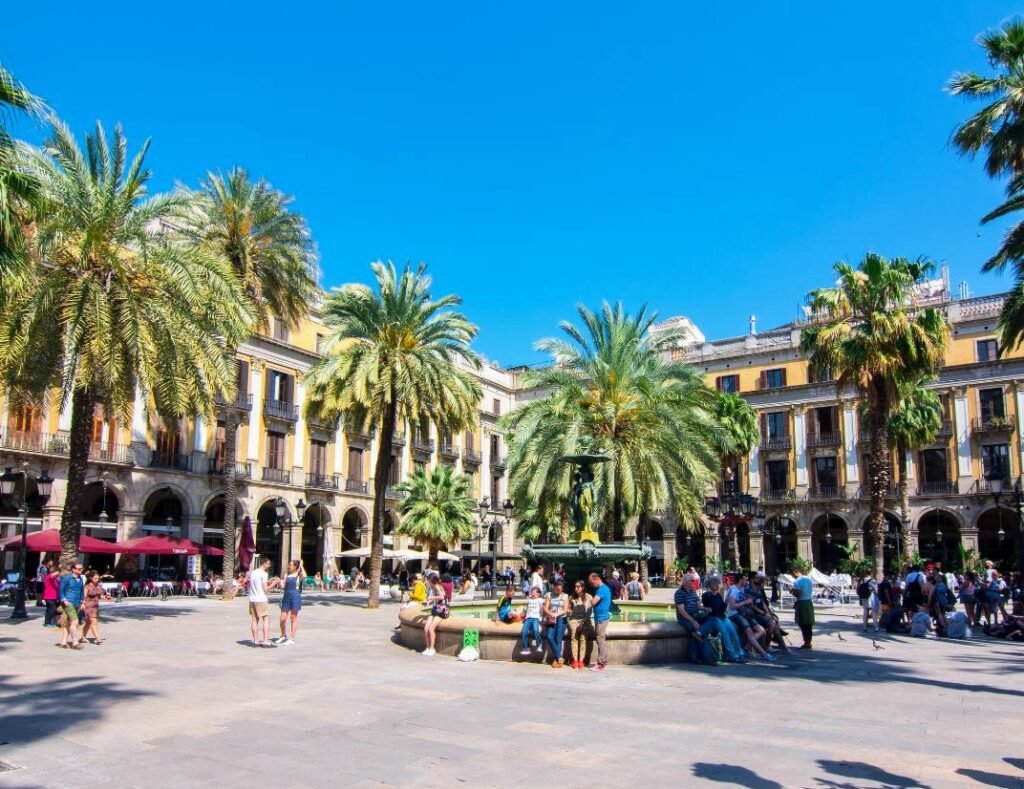 Plaza Real, Barcelona 