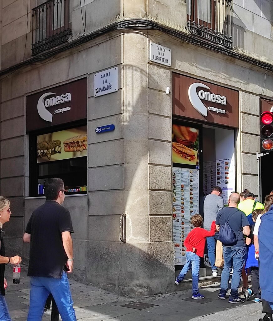Conesa Entrepans, Barcelona