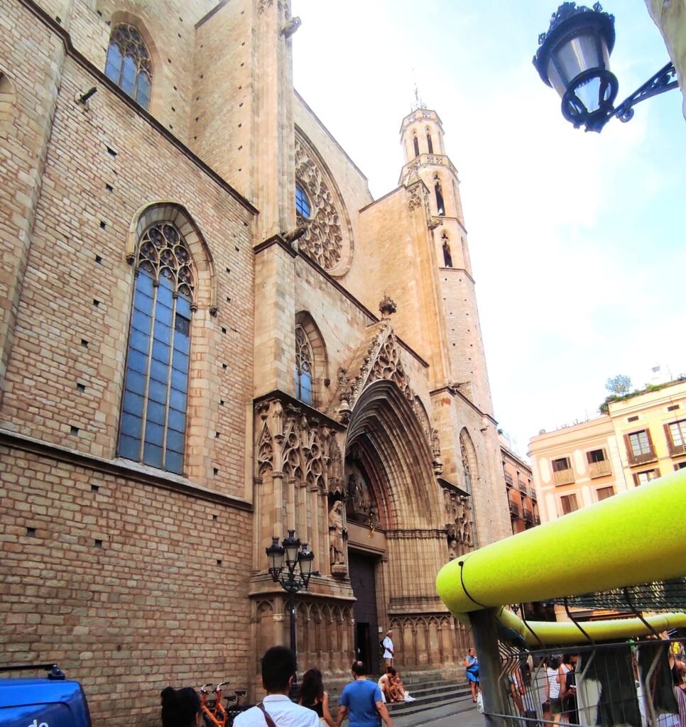 Kirche Santa María del Mar in Barcelona