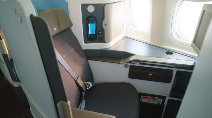 KLM führt neue World Business Class-Sitze an Bord der B777 ein. / Quelle: KLM Newsroom