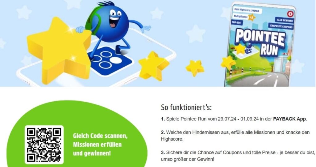 Payback Gewinnspiel – Pointee Run 2024