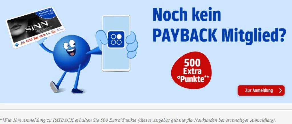 SiNN PAYBACK: 500 Extra-Punkte für dein Shopping