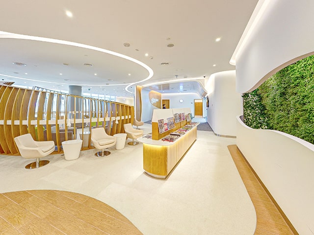 SkyTeam-Lounge in Dubai.